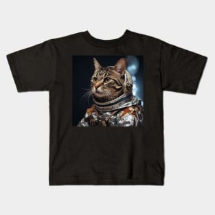 Astronaut Cat in Space - California Spangled Kids T-Shirt